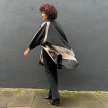 Load image into Gallery viewer, Oversized Quilted Shibori Silk Coat
