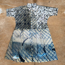 Load image into Gallery viewer, Printed A-Line Cotton S/S Shirt Dress with Pockets
